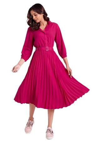 Festive Fuchsia Twirl