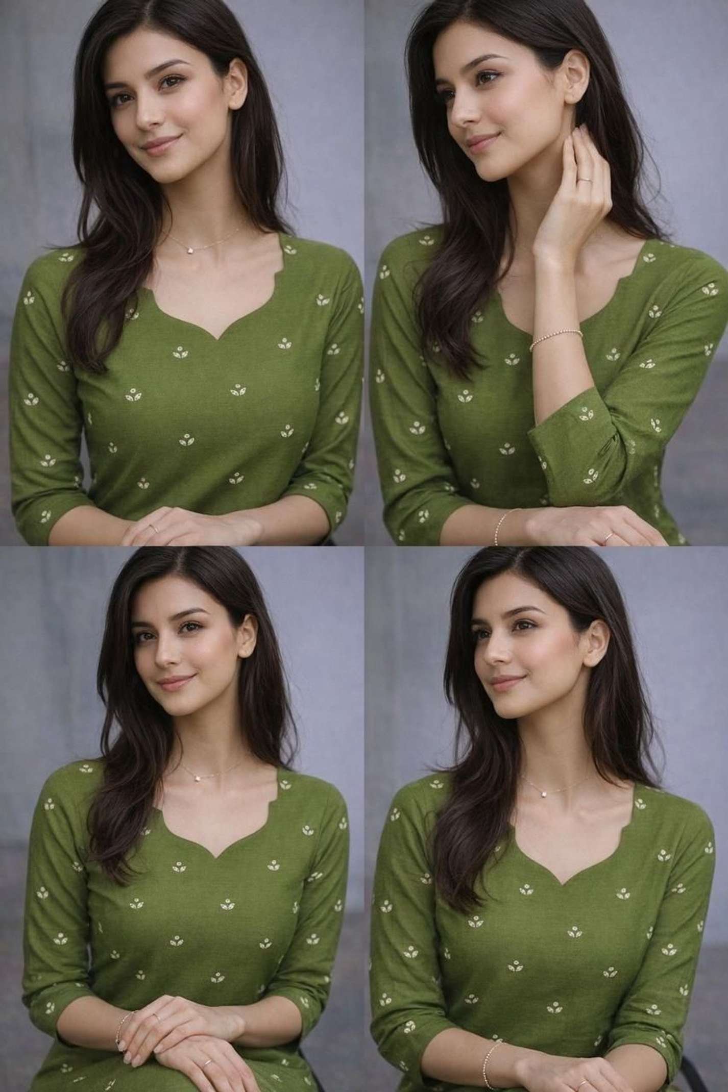 Ruby Charm Sleeveless Kurti for Women | Trendy Ethnic Top - Image 3