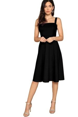 Black Sleeveless Bodycon Maxi Dress for Women | Casual & Party Wear Western Dress